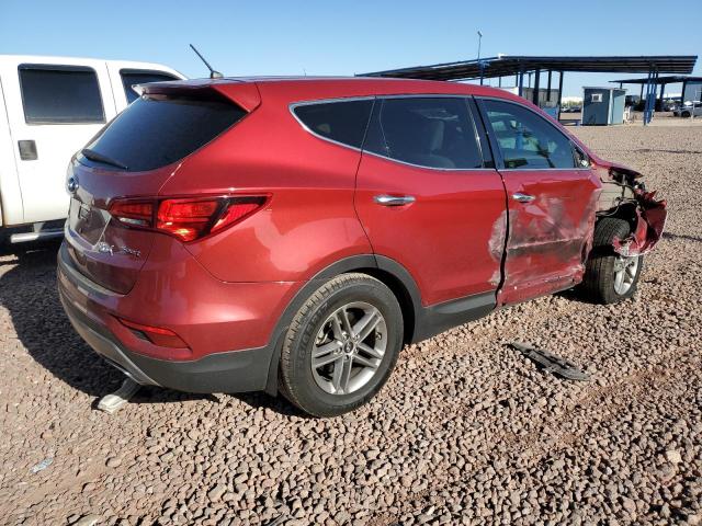 5XYZT3LBXJG528752 - 2018 HYUNDAI SANTA FE S RED photo 3