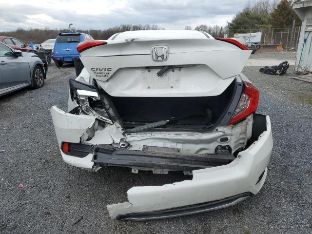 2HGFC2F66LH502442 - 2020 HONDA CIVIC LX WHITE photo 6