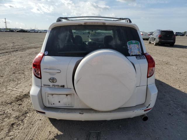 JTMZD33V065012973 - 2006 TOYOTA RAV4 WHITE photo 6