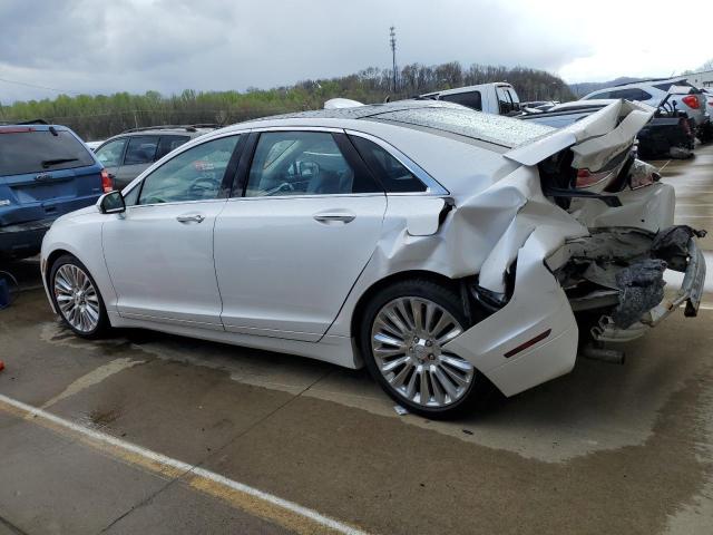 3LN6L2JKXGR604562 - 2016 LINCOLN MKZ WHITE photo 2