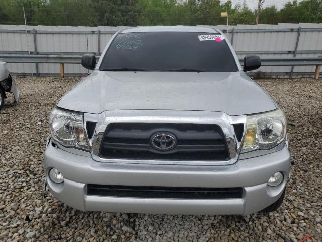 3TMJU62N18M053030 - 2008 TOYOTA TACOMA DOUBLE CAB PRERUNNER SILVER photo 5