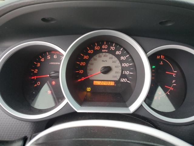 3TMJU62N18M053030 - 2008 TOYOTA TACOMA DOUBLE CAB PRERUNNER SILVER photo 9