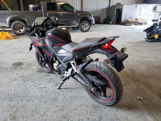 MLHNC5152J5400163 - 2018 HONDA CBR300 RA BLACK photo 3