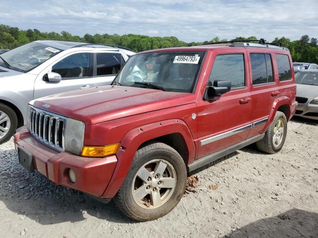 1J8HG58276C299553 - 2006 JEEP COMMANDER LIMITED RED photo 1