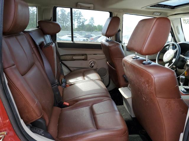 1J8HG58276C299553 - 2006 JEEP COMMANDER LIMITED RED photo 11