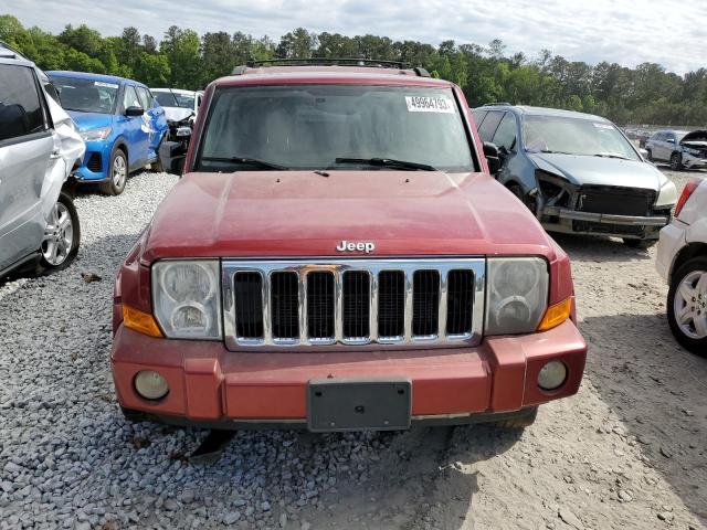 1J8HG58276C299553 - 2006 JEEP COMMANDER LIMITED RED photo 5