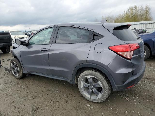 3CZRU6H58JG714125 - 2018 HONDA HR-V EX GRAY photo 2