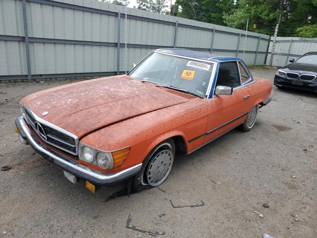 WDB10704612003174 - 1983 MERCEDES-BENZ 500 ORANGE photo 1