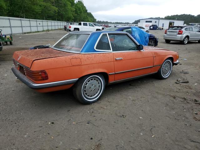 WDB10704612003174 - 1983 MERCEDES-BENZ 500 ORANGE photo 3