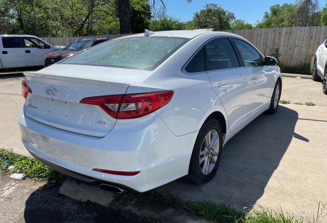 5NPE24AA1GH349101 - 2016 HYUNDAI SONATA ECO WHITE photo 4