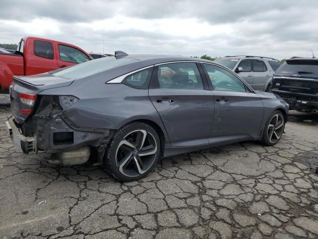 1HGCV1F32JA132471 - 2018 HONDA ACCORD SPORT GRAY photo 3