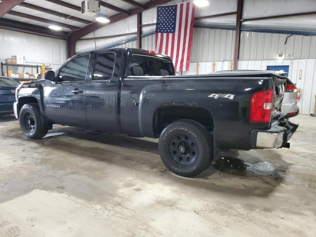 1GCRKSE7XDZ361742 - 2013 CHEVROLET SILVERADO K1500 LT BLACK photo 2