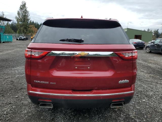 1GNEVKKW5JJ216109 - 2018 CHEVROLET TRAVERSE HIGH COUNTRY BURGUNDY photo 6