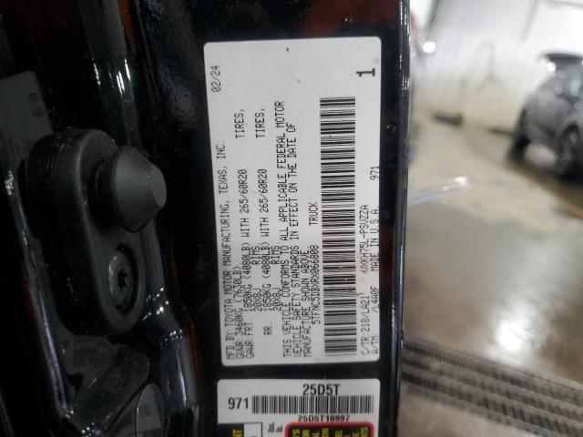 5TFNC5DBXRX066808 - 2024 TOYOTA TUNDRA CREWMAX PLATINUM BLACK photo 12