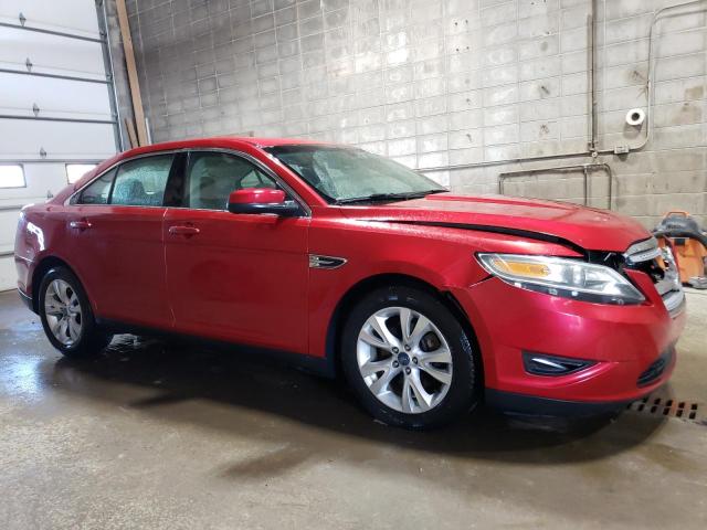 1FAHP2HW6BG153226 - 2011 FORD TAURUS SEL RED photo 4