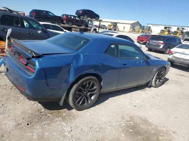 2C3CDZFJ2MH508238 - 2021 DODGE CHALLENGER R/T SCAT PACK BLUE photo 3