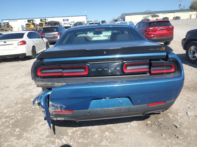 2C3CDZFJ2MH508238 - 2021 DODGE CHALLENGER R/T SCAT PACK BLUE photo 6