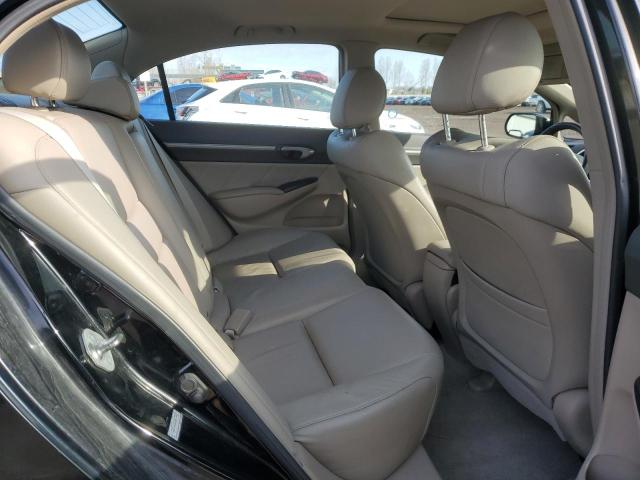 2HGFA16049H017947 - 2009 HONDA CIVIC EXL შავი ფოტო 10