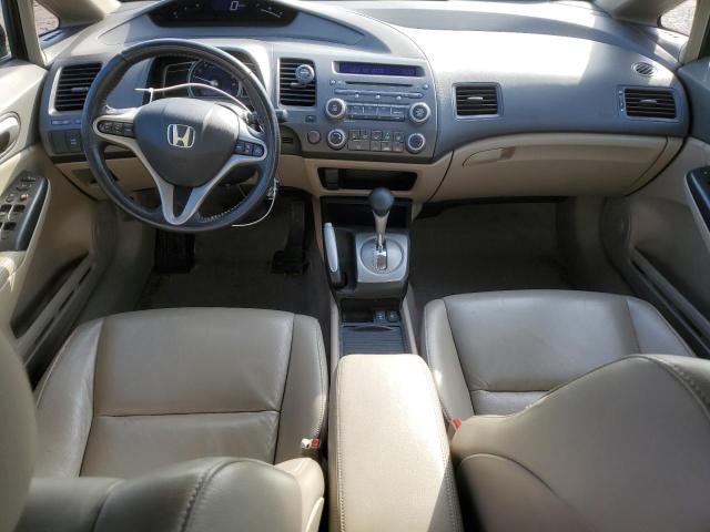 2HGFA16049H017947 - 2009 HONDA CIVIC EXL შავი ფოტო 8