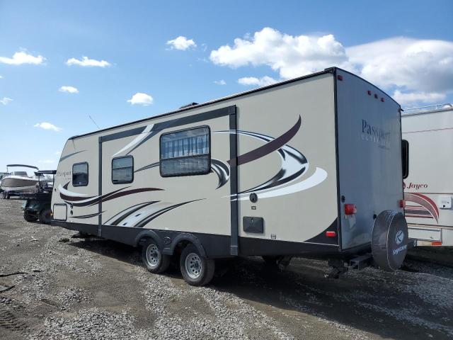 4YDT26523FT410509 - 2015 KEYSTONE PASSPORT ბეჟი ფოტო 3