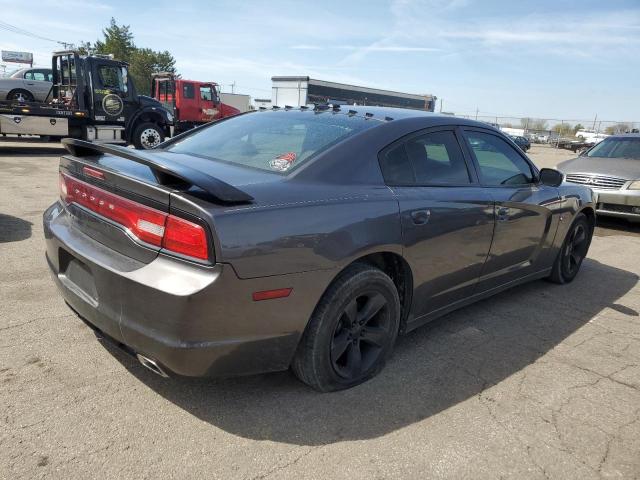 2C3CDXBG5EH344645 - 2014 DODGE CHARGER SE GRAY photo 3