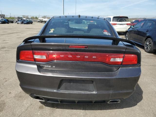 2C3CDXBG5EH344645 - 2014 DODGE CHARGER SE GRAY photo 6