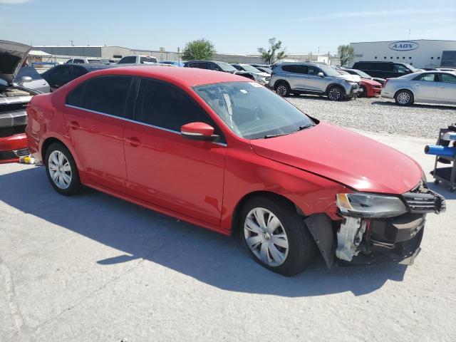 3VWDP7AJ3DM407789 - 2013 VOLKSWAGEN JETTA SE RED photo 4