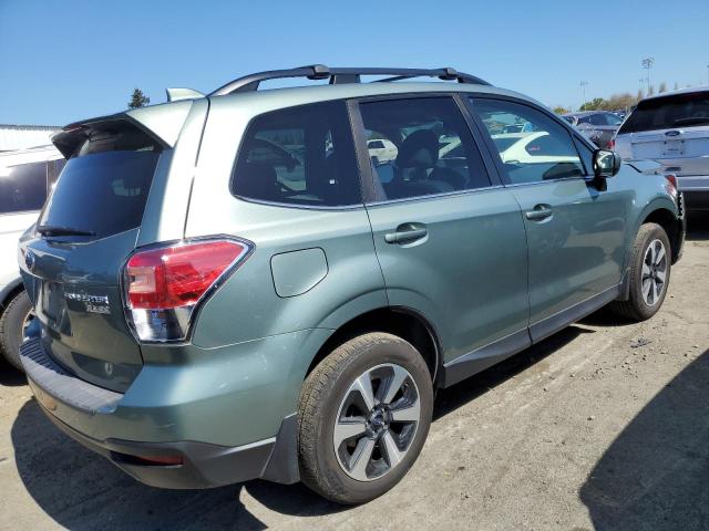 JF2SJAJC7HH548578 - 2017 SUBARU FORESTER 2.5I LIMITED GREEN photo 3