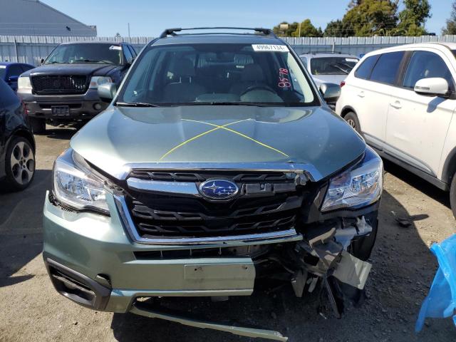 JF2SJAJC7HH548578 - 2017 SUBARU FORESTER 2.5I LIMITED GREEN photo 5