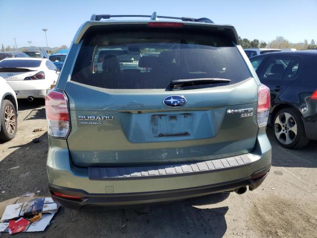 JF2SJAJC7HH548578 - 2017 SUBARU FORESTER 2.5I LIMITED GREEN photo 6