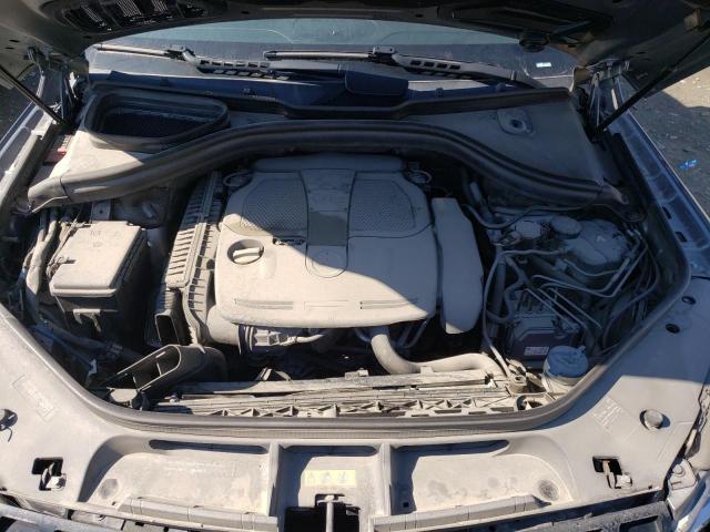 4JGDA5HB3EA433147 - 2014 MERCEDES-BENZ ML 350 4MATIC GRAY photo 12