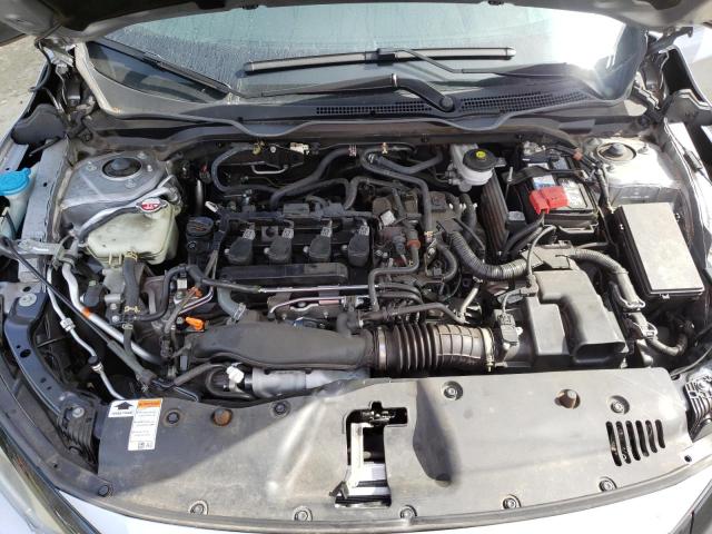 2HGFC1F74MH702465 - 2021 HONDA CIVIC EXL ვერცხლისფერი ფოტო 11