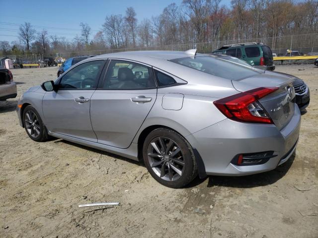 2HGFC1F74MH702465 - 2021 HONDA CIVIC EXL ვერცხლისფერი ფოტო 2