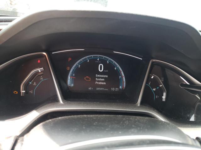 2HGFC1F74MH702465 - 2021 HONDA CIVIC EXL ვერცხლისფერი ფოტო 9