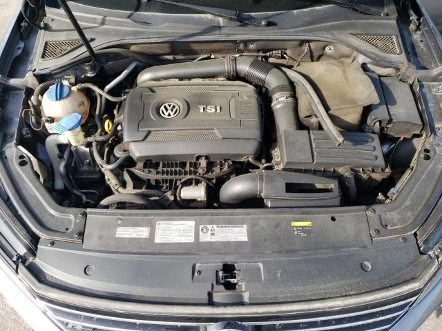 1VWDT7A33HC073977 - 2017 VOLKSWAGEN PASSAT R-LINE Մոխրագույն լուսանկար 11