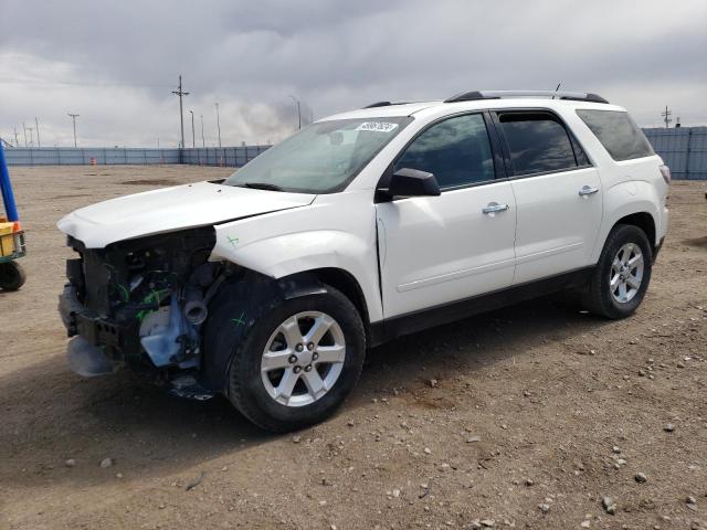 1GKKVPKD2EJ377762 - 2014 GMC ACADIA SLE WHITE photo 1