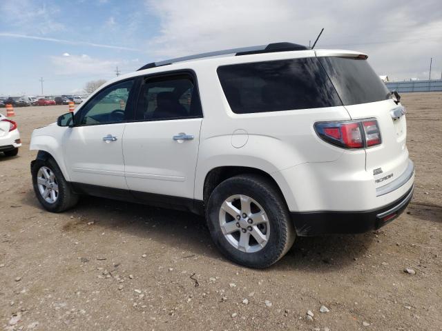 1GKKVPKD2EJ377762 - 2014 GMC ACADIA SLE WHITE photo 2