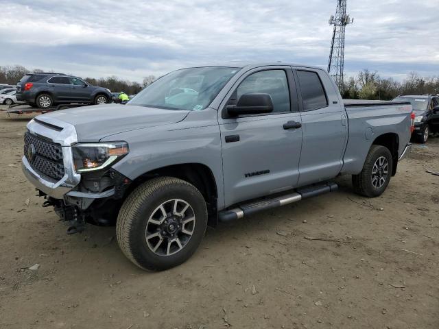 5TFUY5F19MX972443 - 2021 TOYOTA TUNDRA DOUBLE CAB SR/SR5 TURQUOISE photo 1