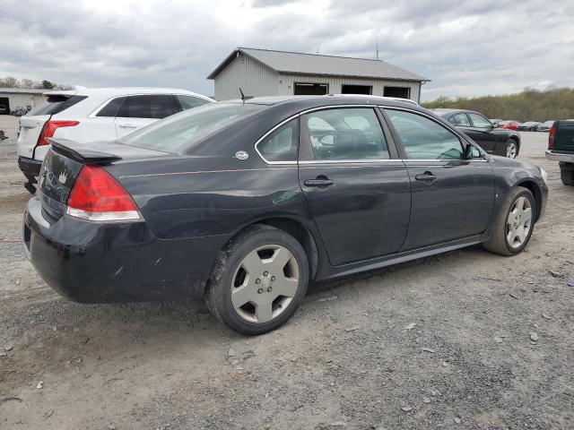 2G1WV58N481261665 - 2008 CHEVROLET IMPALA 50TH ANNIVERSARY BLACK photo 3