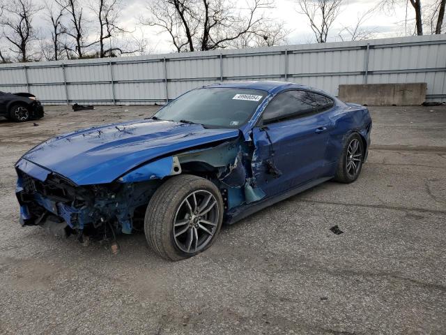 1FA6P8TH5H5333711 - 2017 FORD MUSTANG BLUE photo 1