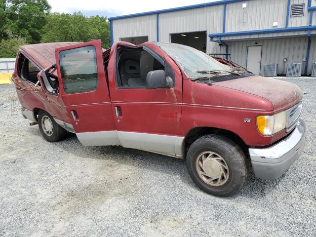 1FMEE1161VHA61197 - 1997 FORD ECONOLINE E150 RED photo 4