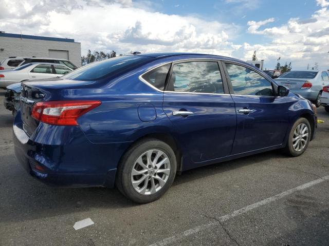 3N1AB7AP4HY306898 - 2017 NISSAN SENTRA S BLUE photo 3