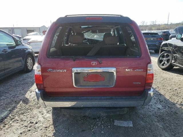 JT3HN86R420383487 - 2002 TOYOTA 4RUNNER SR5 RED photo 6