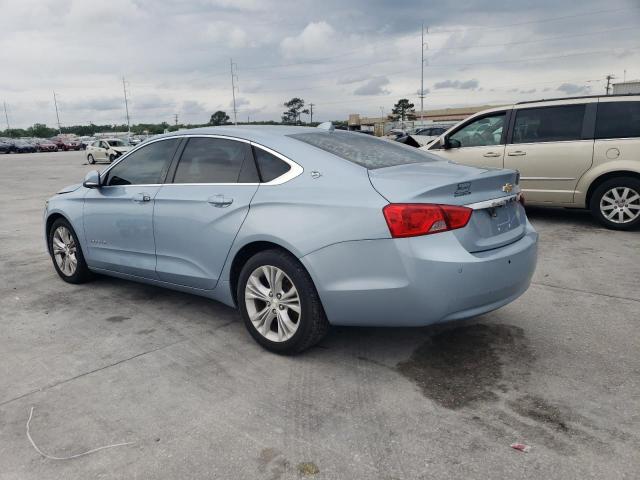 1G1115SL5EU128183 - 2014 CHEVROLET IMPALA LT TURQUOISE photo 2