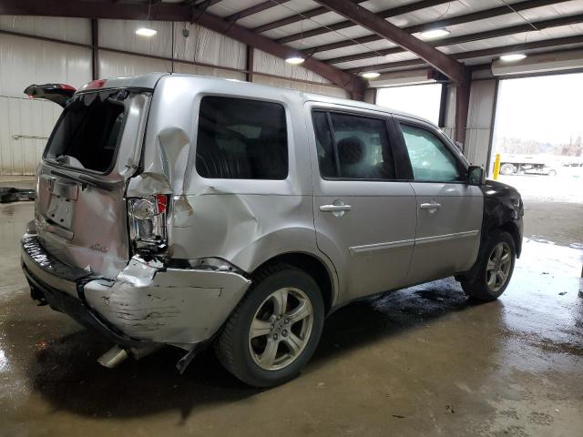 5FNYF4H51DB078805 - 2013 HONDA PILOT EXL SILVER photo 3