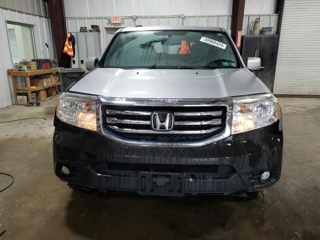 5FNYF4H51DB078805 - 2013 HONDA PILOT EXL SILVER photo 5