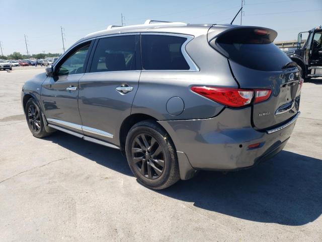 5N1AL0MN6FC553188 - 2015 INFINITI QX60 GRAY photo 2