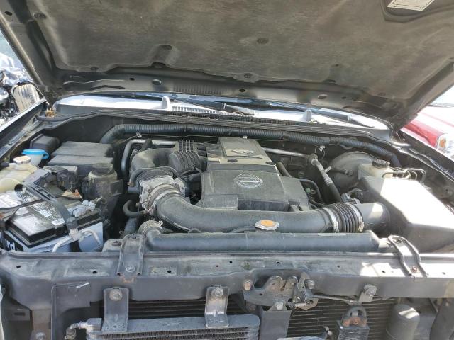 5N1AR18W35C781946 - 2005 NISSAN PATHFINDER LE BLACK photo 12