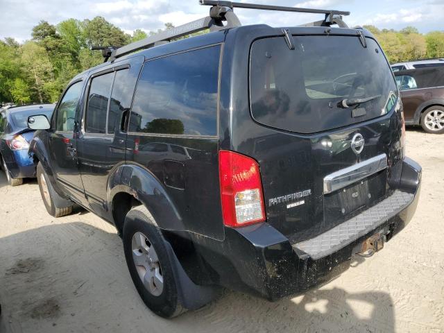 5N1AR18W35C781946 - 2005 NISSAN PATHFINDER LE BLACK photo 2