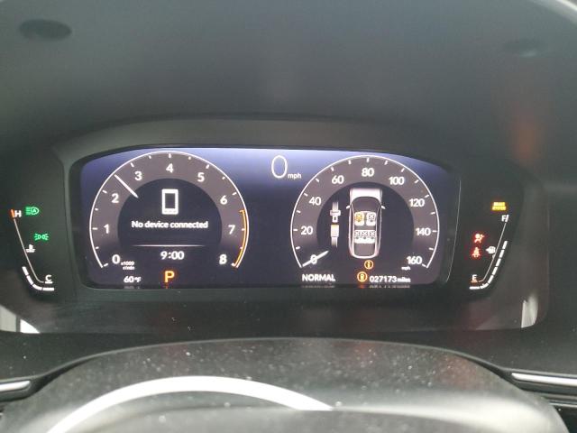 19XFL1H81NE006485 - 2022 HONDA CIVIC SPORT TOURING შავი ფოტო 9